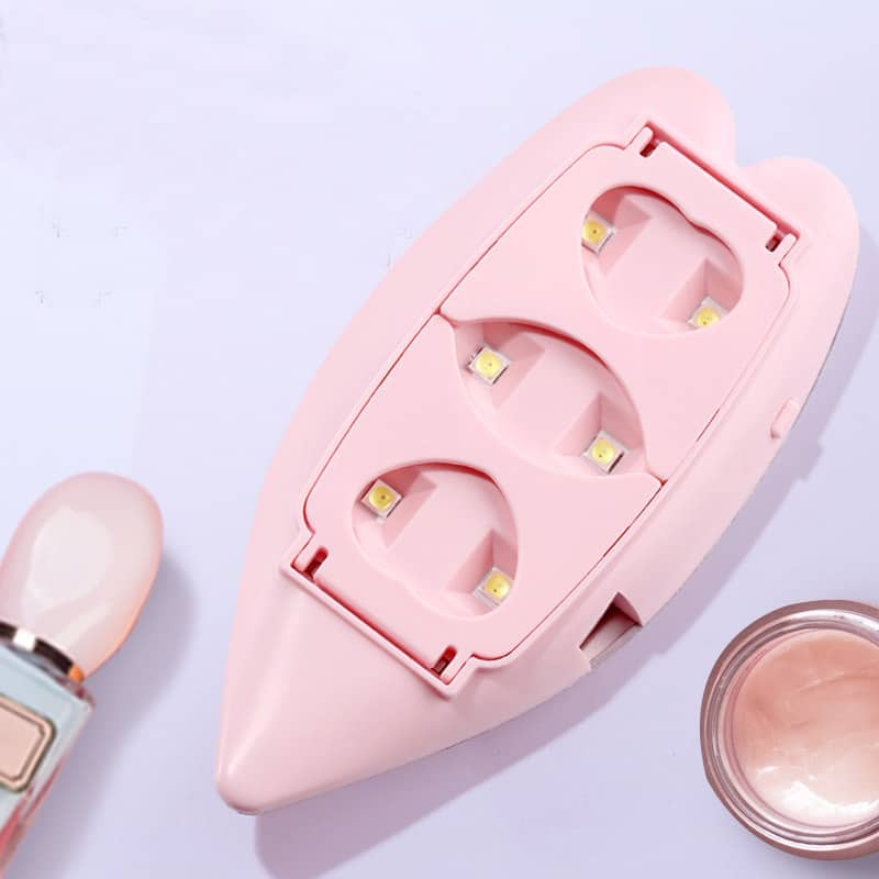 Mini lampe LED UV pour séchage des ongles, 6W, USB, pliable, pour manucure - Soins et Beauté - صورة 5