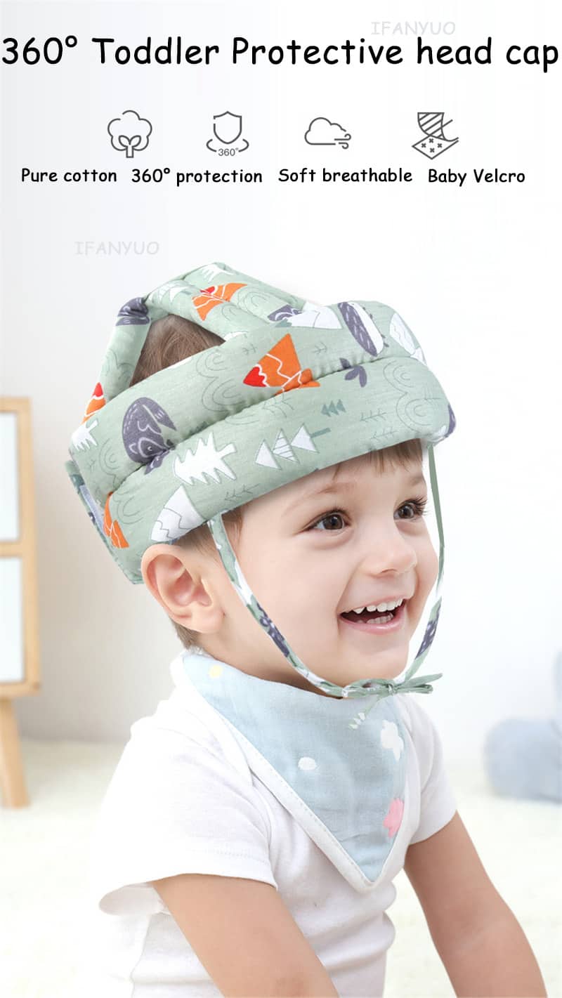 Casque De Sécurité 360° Pour Bébé De 6 A 24 Mois-Multicolor - Enfants - صورة 11