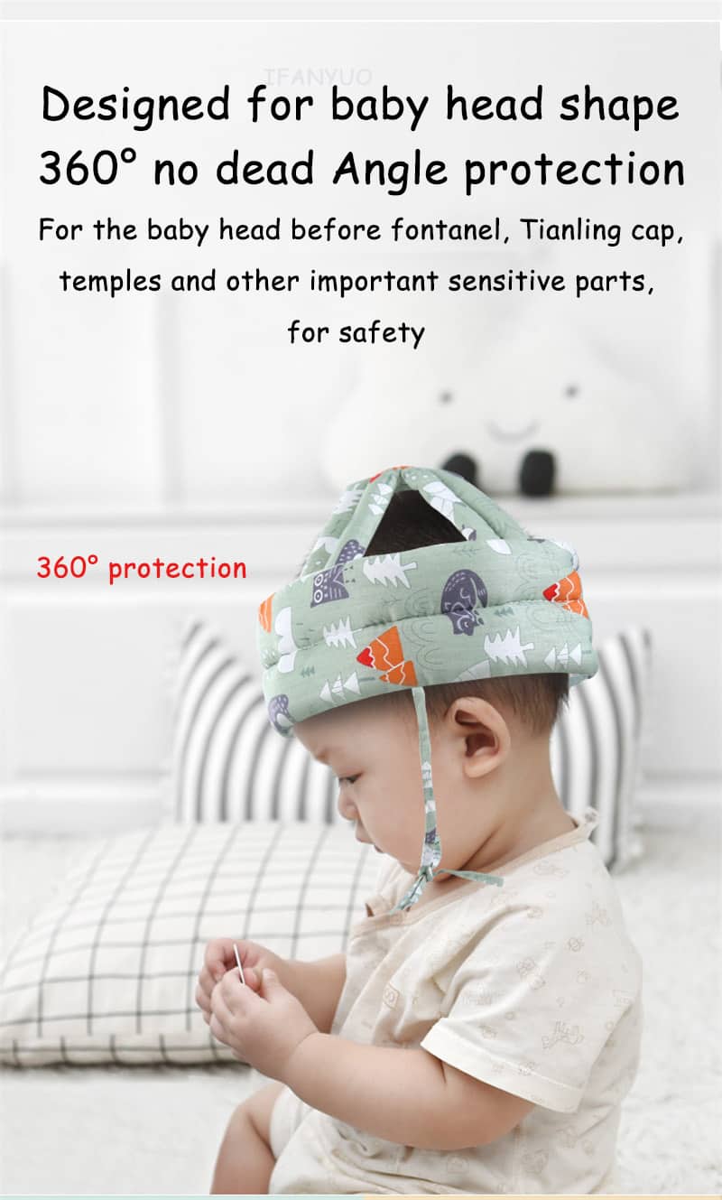 Casque De Sécurité 360° Pour Bébé De 6 A 24 Mois-Multicolor - Enfants - صورة 12