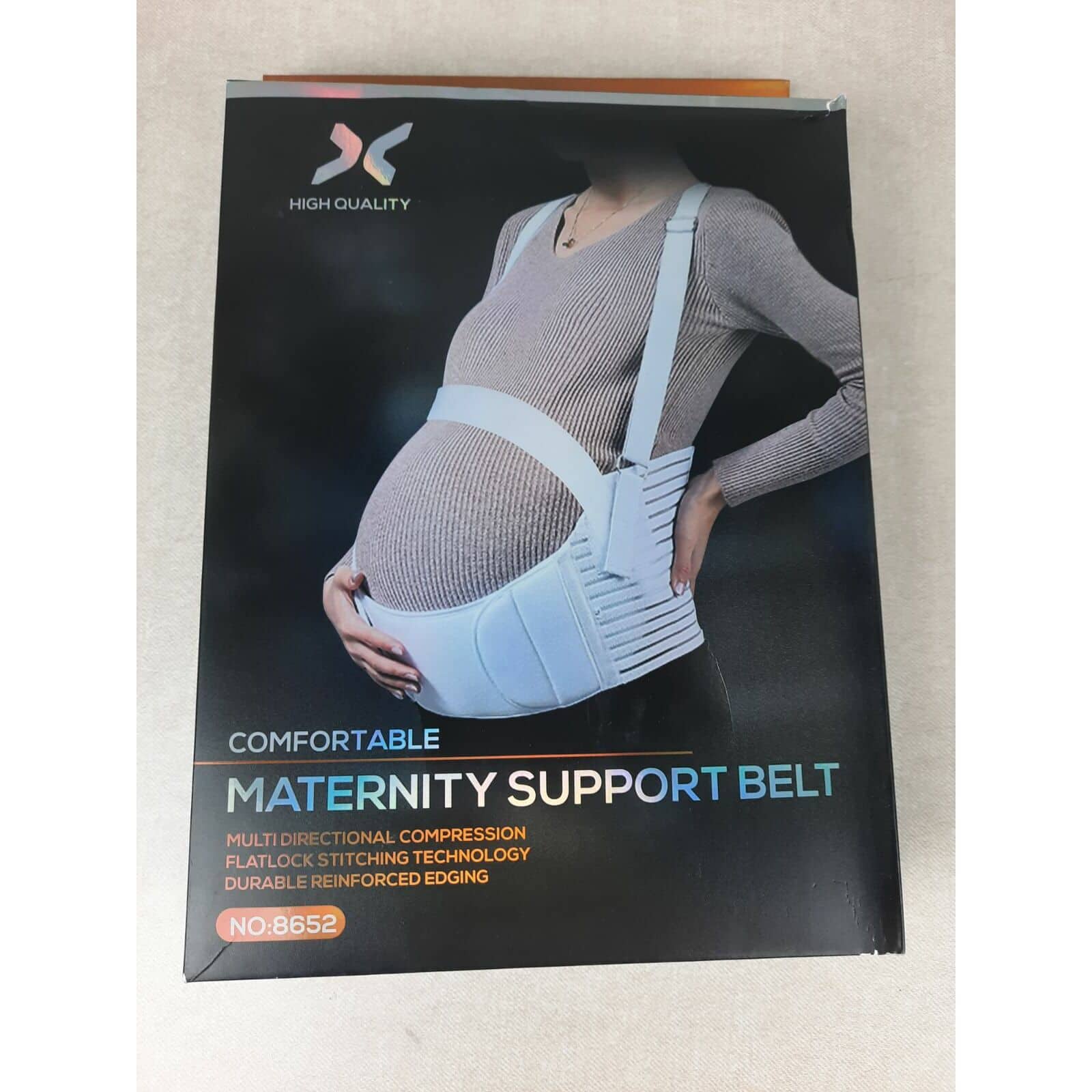 Ceinture Grossesse Élastique et Confortable - Maternité - صورة 5