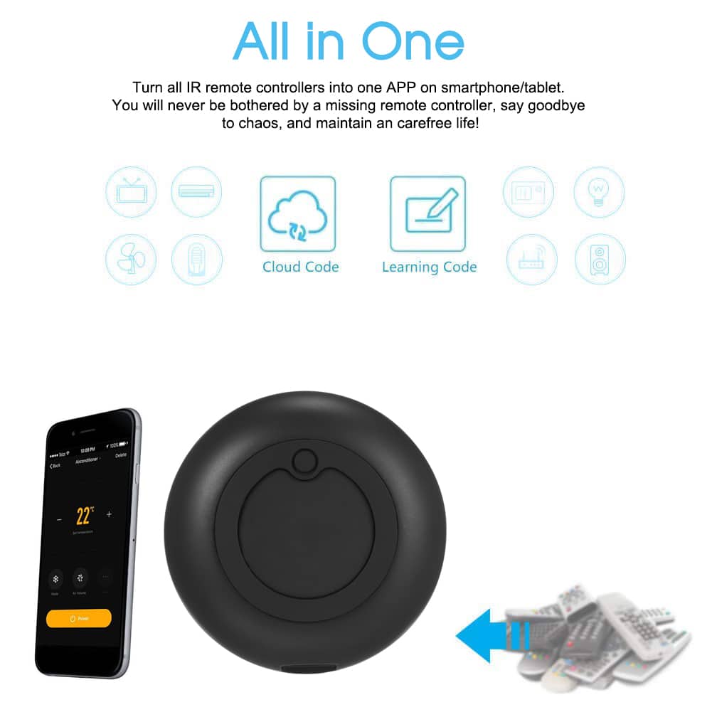 Télécommande universelle intelligente Wifi-IR (2.4ghz) hub de contrôle compatible avec Alexa Google Home -Tuya Smart Life - Électronique - صورة 2