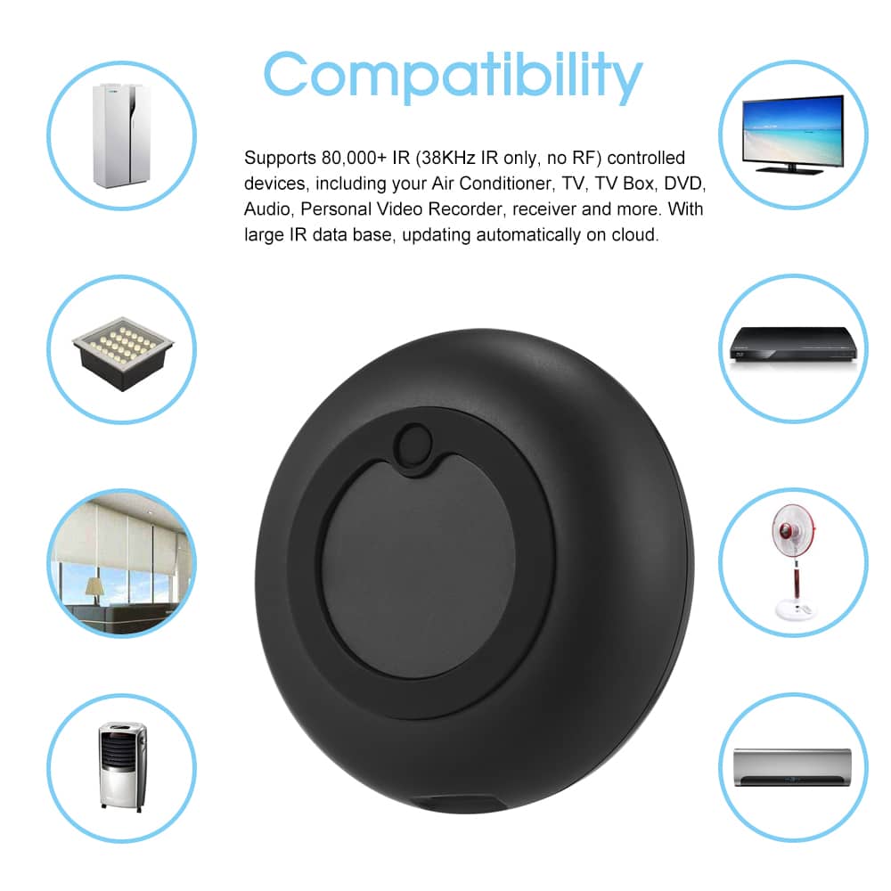 Télécommande universelle intelligente Wifi-IR (2.4ghz) hub de contrôle compatible avec Alexa Google Home -Tuya Smart Life - Électronique - صورة 5