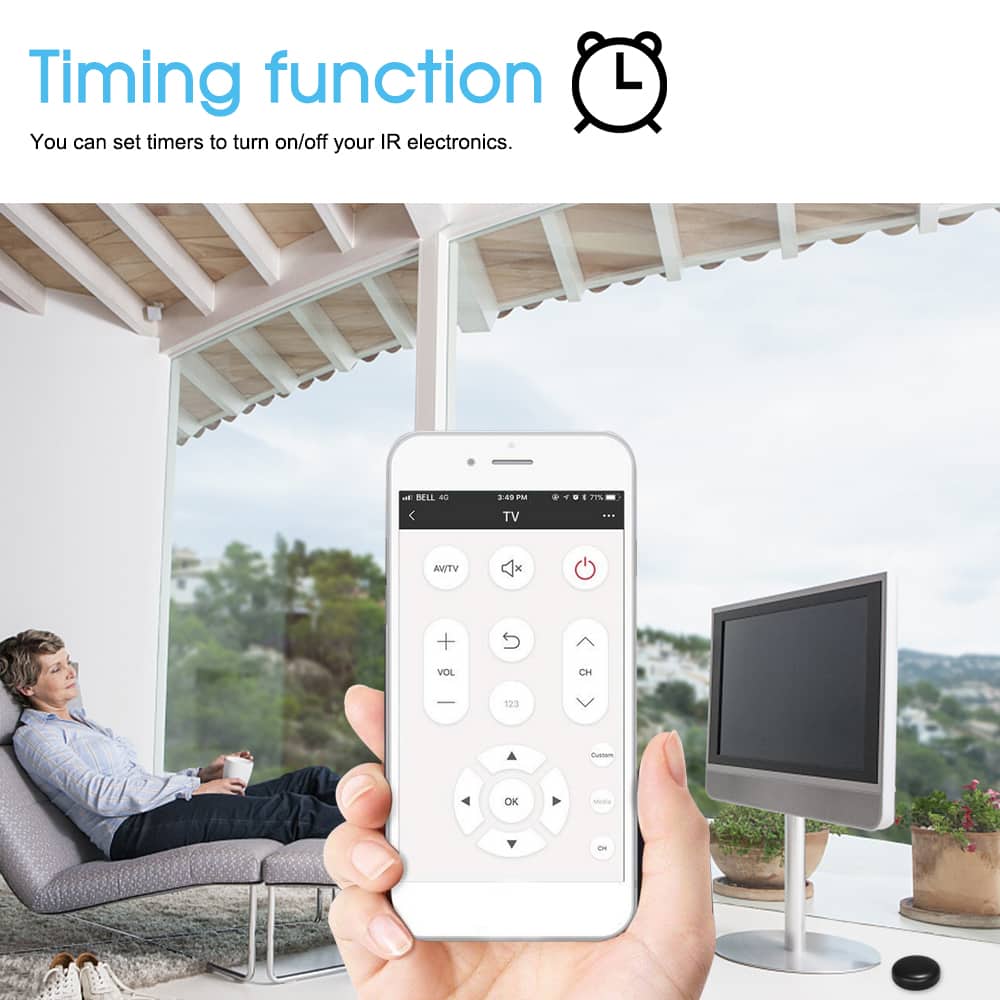 Télécommande universelle intelligente Wifi-IR (2.4ghz) hub de contrôle compatible avec Alexa Google Home -Tuya Smart Life - Électronique - صورة 6