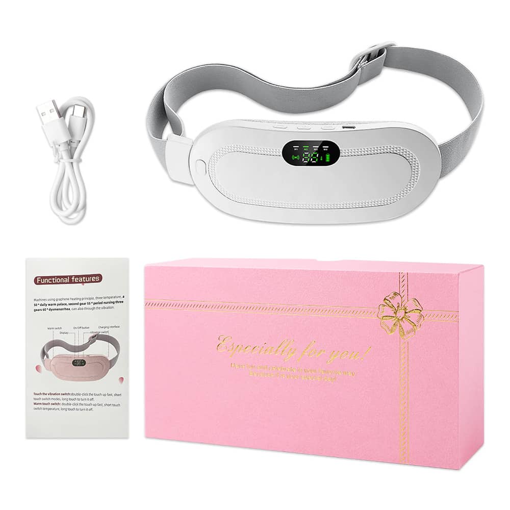 Coussin chauffant Portable menstruel pour soulagement de la douleur femme   حزام هزاز ساخن لتسكين آلام الدورة الشهرية - Soins et Beauté - صورة 7