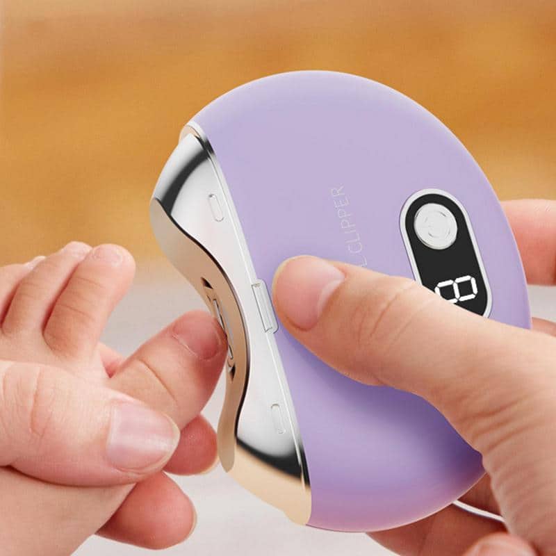 Coupe-ongles électrique et automatique, Anti éclaboussures, Portable, pour bébé et adulte - Soins et Beauté - صورة 6