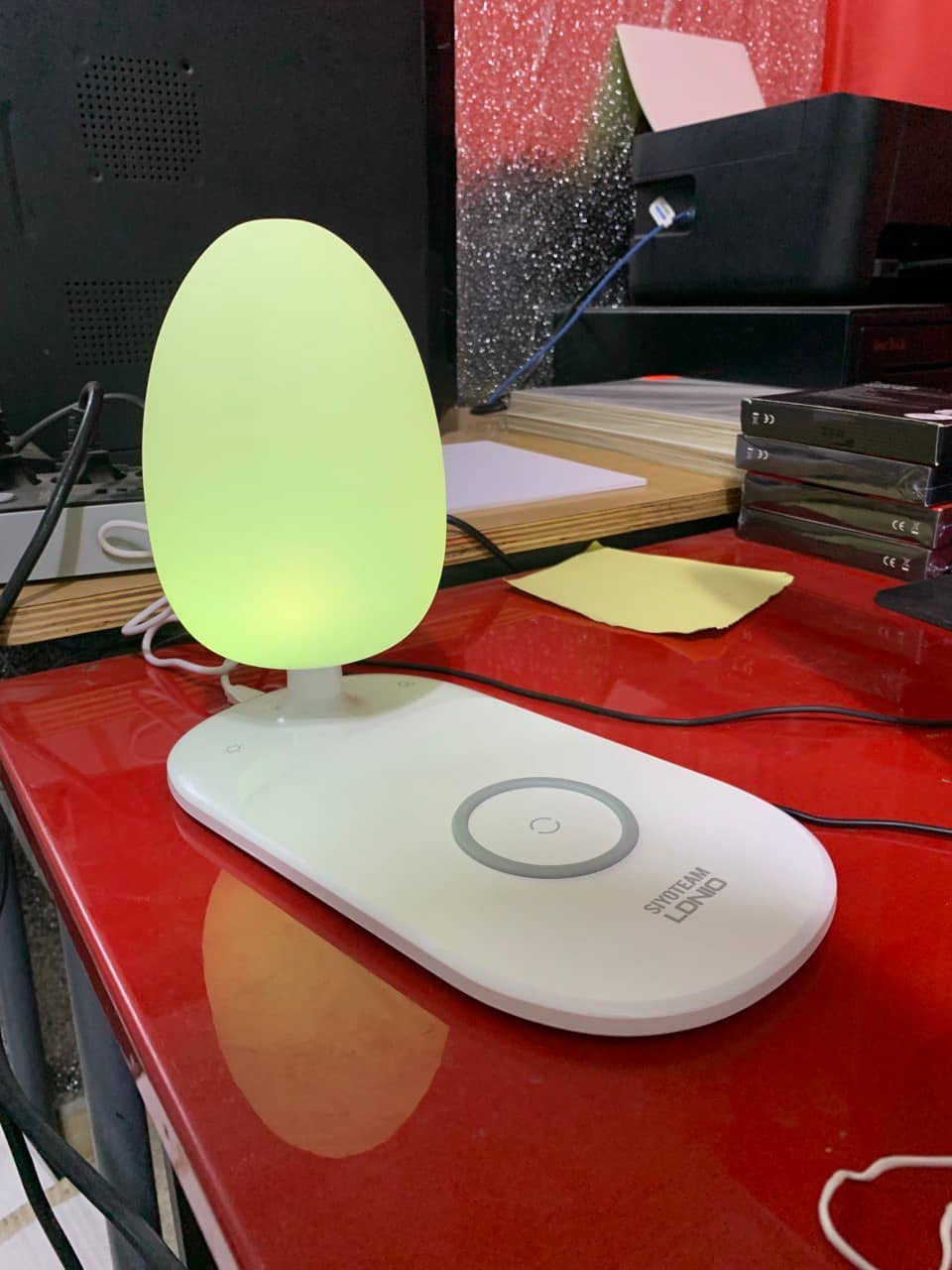 Veilleuse à luminosité réglable, chargeur de téléphone sans fil LDNIO Y3 - Électronique - صورة 9