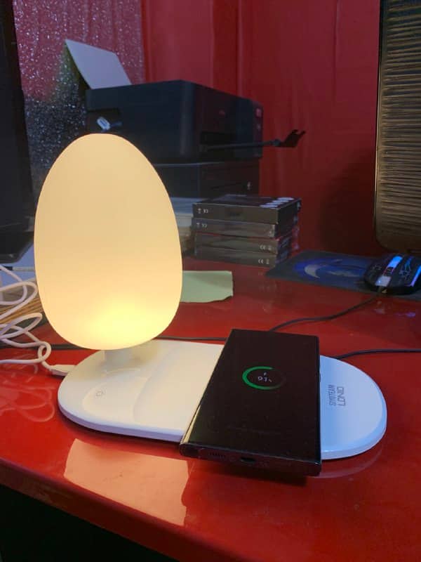 Veilleuse à luminosité réglable, chargeur de téléphone sans fil LDNIO Y3 - Électronique - صورة 14