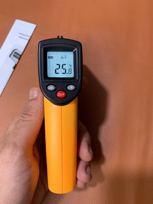 Thermomètre infrarouge pour Mesuré la Température Corporel GM320 - Électronique - صورة 8
