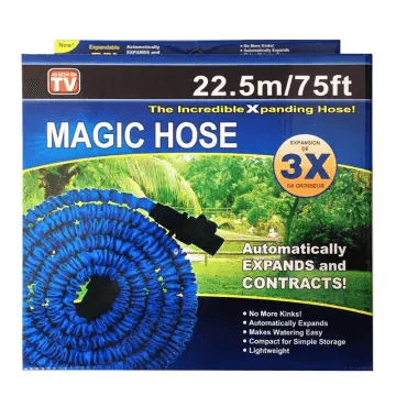 Magic hose Tuyau Arrosage Extensible et flexible 22.5M avec Pistolet à eau 7 jets - Outillage et Bricolage - صورة 4