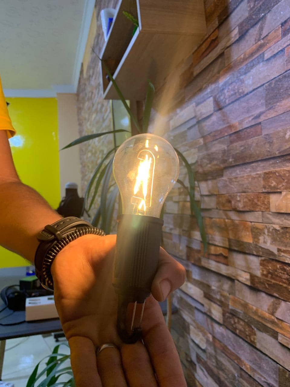 Lampe de Camping Portable étanche rechargeable 3 modes d'éclairage T01 - Camping et Randonnée - صورة 7