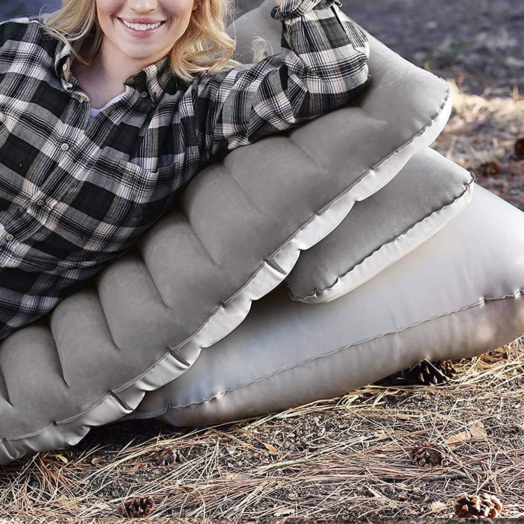 Matelas Gonflable Multifonction 1 Place Avec 2 Oreillers Bestway Pavillo 67617 - Camping et Randonnée - صورة 4