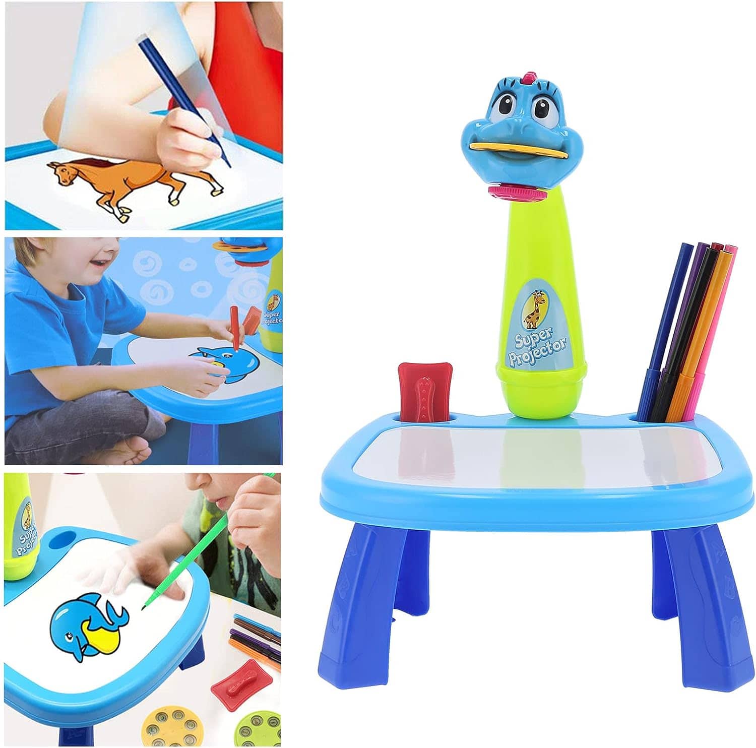 Projecteur à LED pour Enfant avec Table de Dessin Artistique - Jouet & Gaming - صورة 2