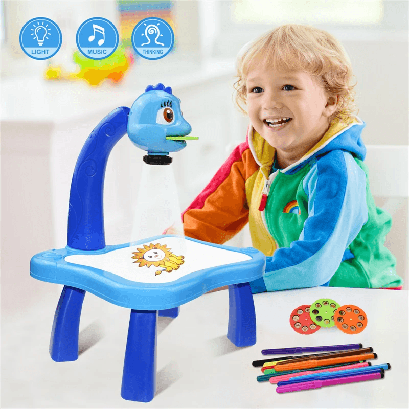 Projecteur à LED pour Enfant avec Table de Dessin Artistique - Jouet & Gaming - صورة 4