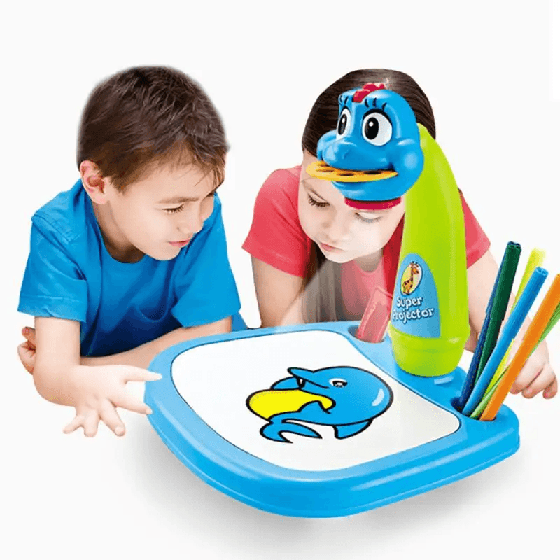 Projecteur à LED pour Enfant avec Table de Dessin Artistique - Jouet & Gaming - صورة 6