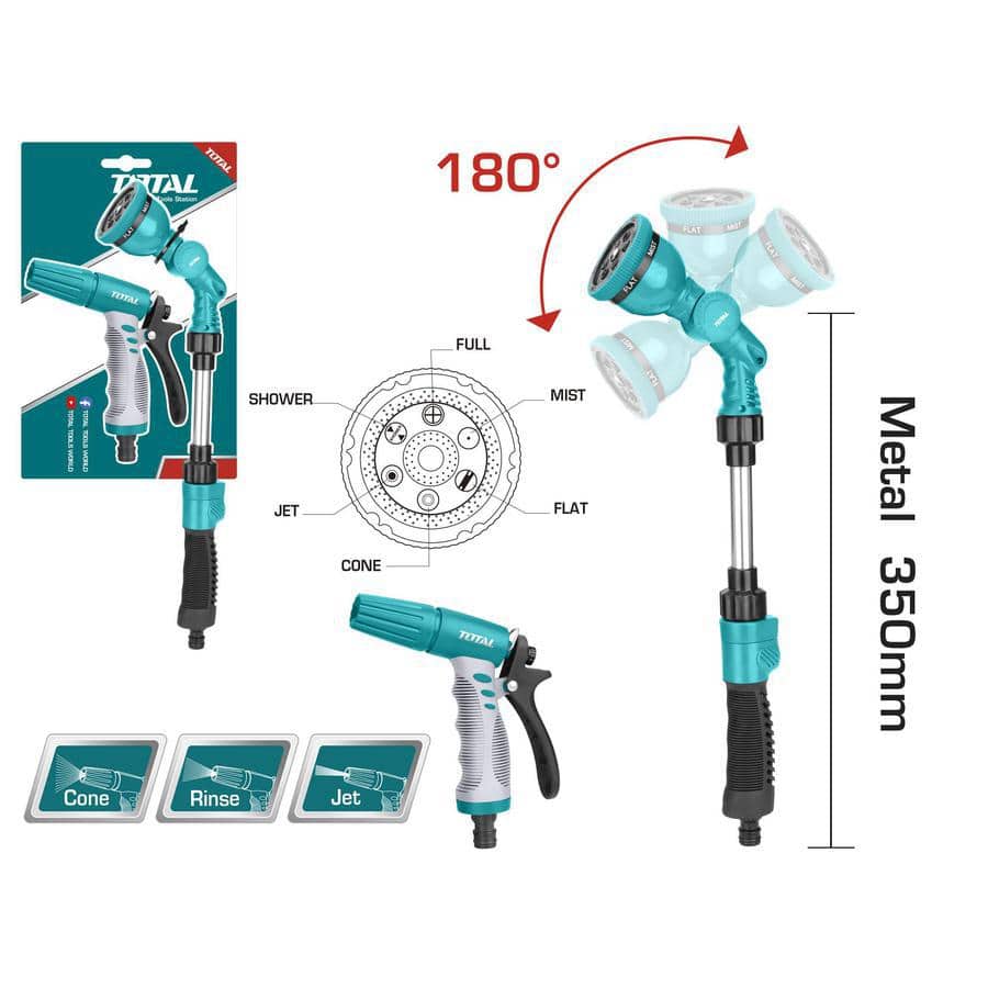 Kit d’arrosage 02 Pcs TOTAL ( thwsk0201 ) - Outillage et Bricolage - صورة 5
