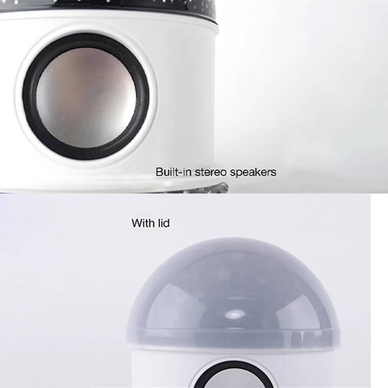 Ampoule LED Bluetooth Haut-parleur + effet jeux d lumière de scène magique - Électronique - صورة 7