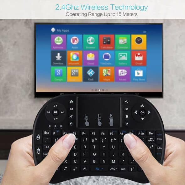 Clavier et Pad sans fil Tricolor rétroéclairé USB multimédia contrôle - Électronique - صورة 7