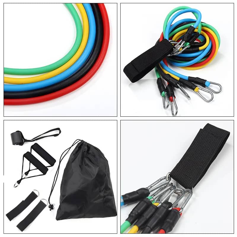 Ensemble de bandes de résistance 11 pcs équipement de Sports à domicile - Sport - صورة 4