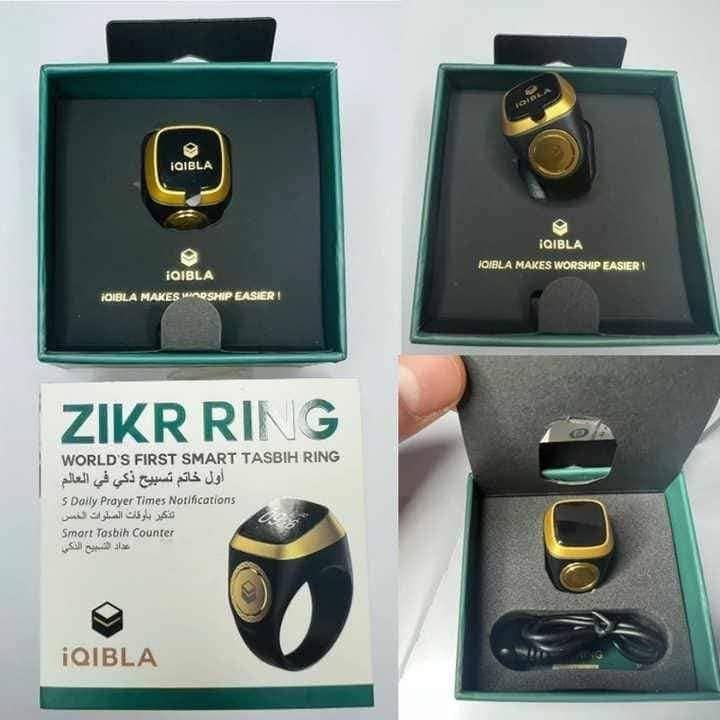 خاتم التسبيح الالكتروني الذكي IQIBLA يساعدك على التسبيح والتذكر بطريقة عملية وبسيطة -Zikr Ring Tasbih Counter - Électronique - صورة 2
