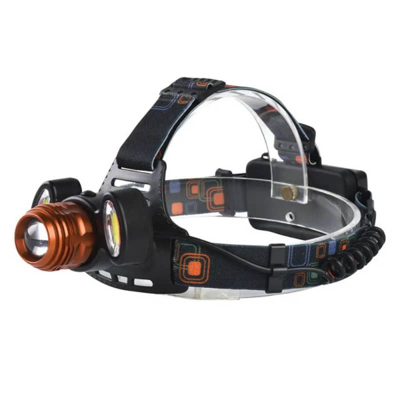 Lampe Frontale Lumineuse Sans Fil Avec 4 Modes D’eclairages Et Avec Zoom BEETRO LA-294 - Camping et Randonnée - صورة 5
