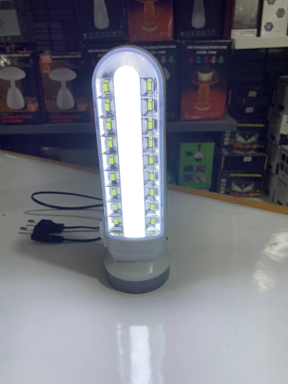 lampe et Torche solar rechargeable USB  SH-189-2 - Camping et Randonnée - صورة 8