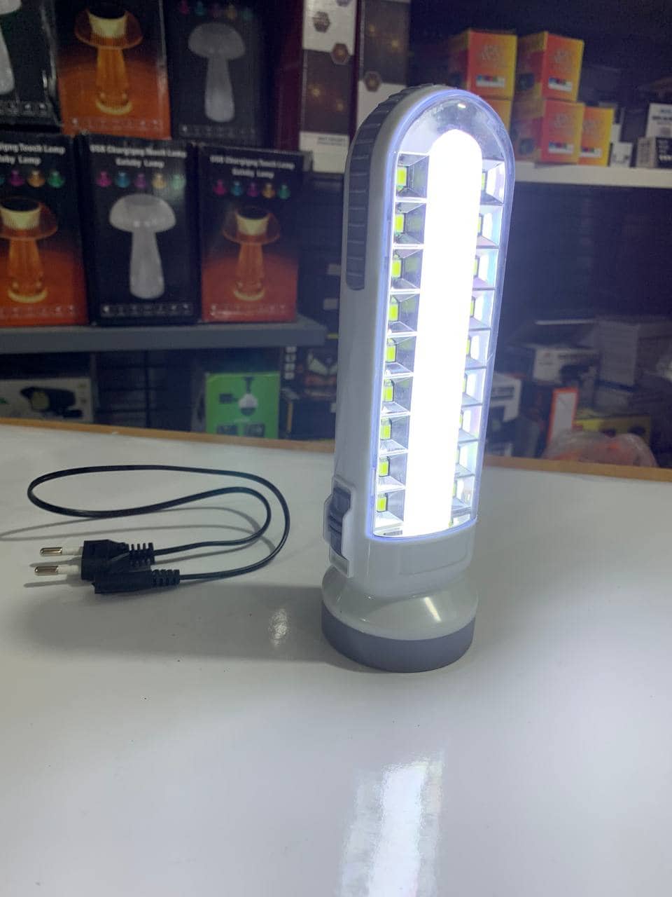 lampe et Torche solar rechargeable USB  SH-189-2 - Camping et Randonnée - صورة 9