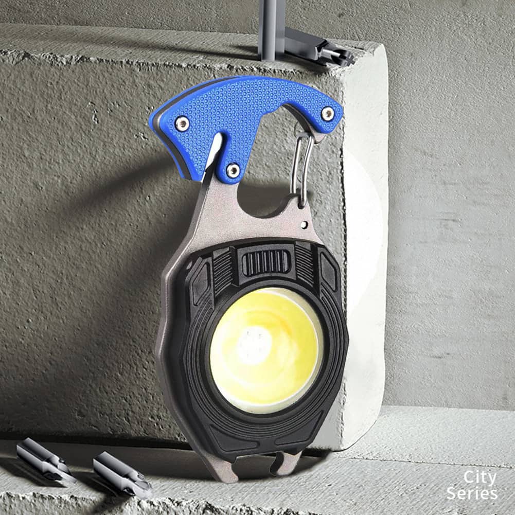 lampe de poche multifonctionnelle étanche Rechargeable à LED en alliage d'aluminium - Camping et Randonnée - صورة 2