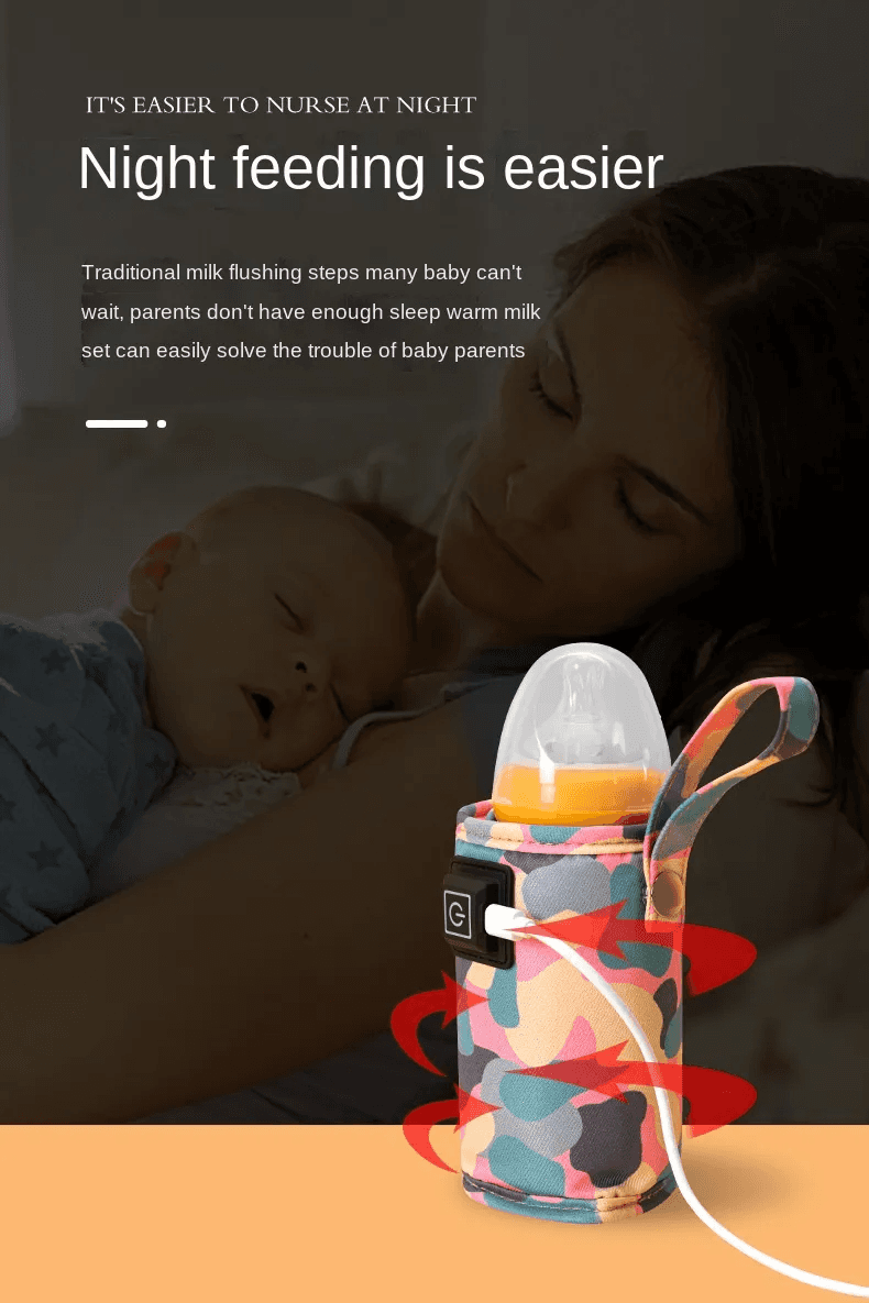 Chauffe-biberon Portable USB pour bébé  سخان زجاجات الأطفال المحمول USB - Maternité - صورة 3