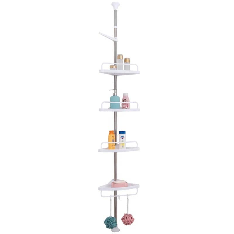 Étagère de rangement d'angle haut de gamme pour Sale de bain et toilettes 260Cm - Maison - صورة 5