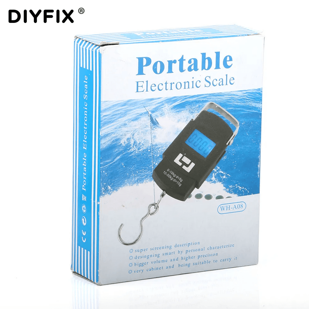 Balance à bagages numérique portable avec écran LCD 50KG/10G WH-A08 - Électronique - صورة 4