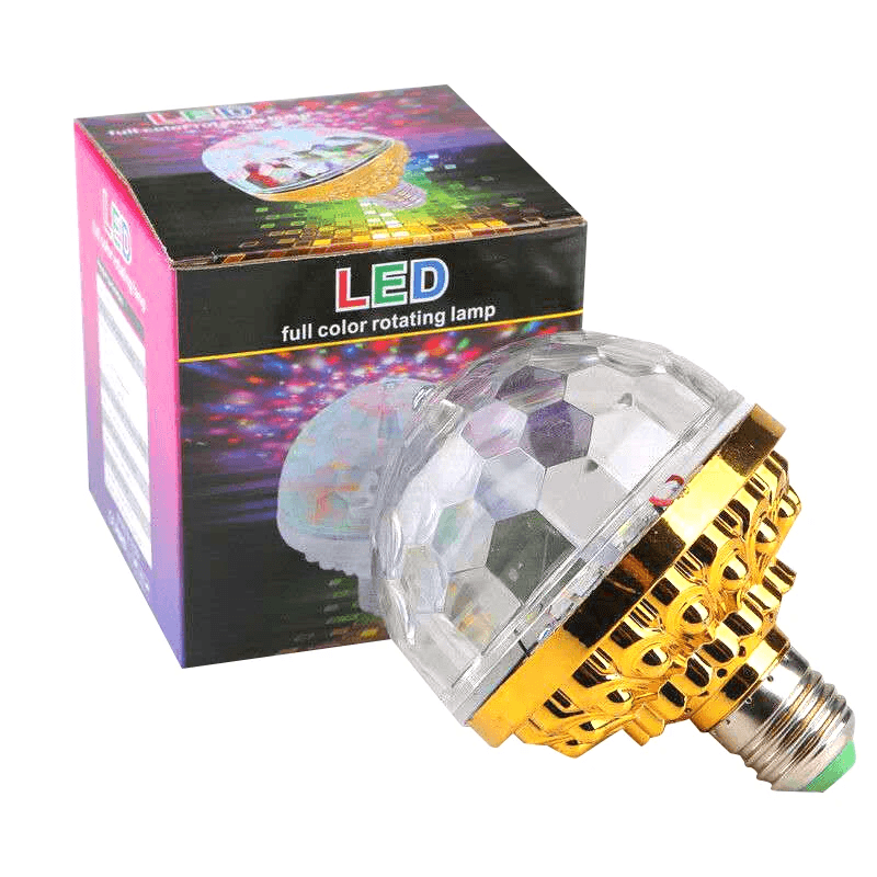 Lampe jeux de lumière multi couleur rotative Disco Ball - Électronique - صورة 3