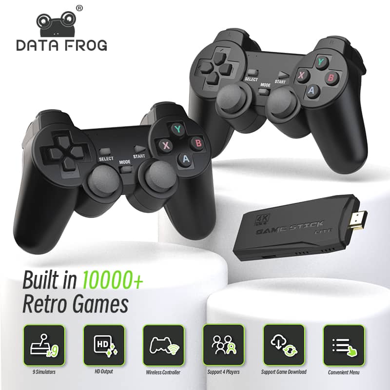 Console de jeu vidéo rétro avec 15000 jeux intégrés +2 manette sans fil 4K HDMI - Jouet & Gaming - صورة 6