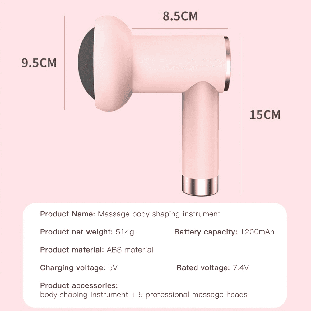 Machine de sculpture Ligne sans fil avec 5 têtes de massage - Soins et Beauté - صورة 8