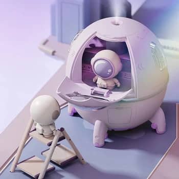 Humidificateur  d'air électrique Spacecraft avec lumière LED  - Maison - صورة 17
