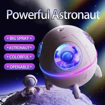 Humidificateur  d'air électrique Spacecraft avec lumière LED  - Maison - صورة 18
