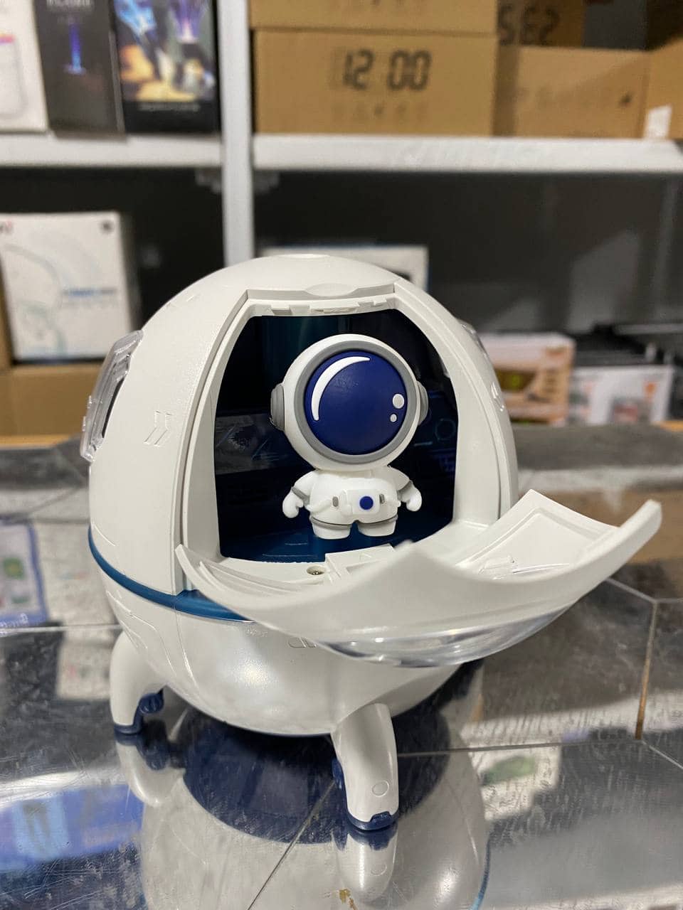Humidificateur  d'air électrique Spacecraft avec lumière LED  - Maison - صورة 20