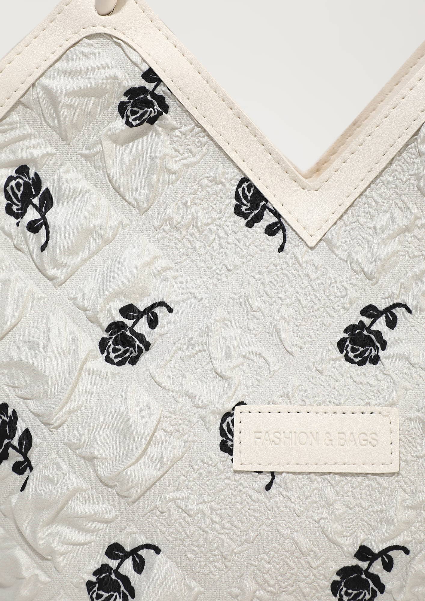 Sac à main pour femme  motif a fleur  - Sac à dos et Mode - صورة 5
