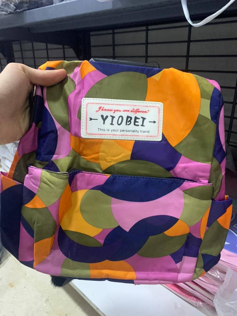 Sac à dos oxford Antivol étanche pour femmes – multicouleur – حقيبة ظهر أكسفورد مقاومة للماء ومضادة للسرقة للنساء - Sac à dos et Mode - صورة 8