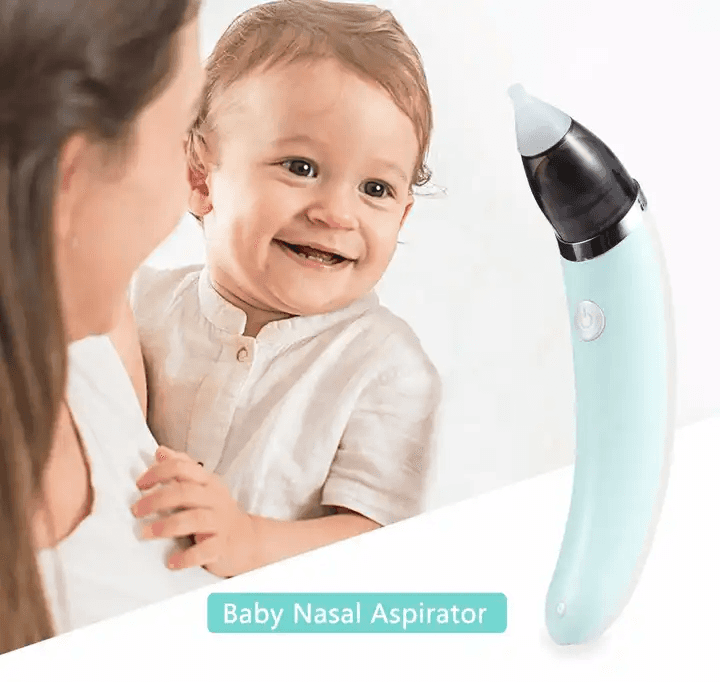 Mouche Nez, Aspirateur nasal électrique pour bébé 2 Tailles D'embouts - شفاطة الأنف الكهربائية للطفل - Maternité - صورة 5