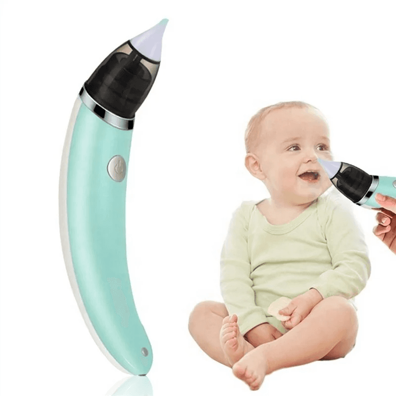 Mouche Nez, Aspirateur nasal électrique pour bébé 2 Tailles D'embouts - شفاطة الأنف الكهربائية للطفل - Maternité - صورة 6