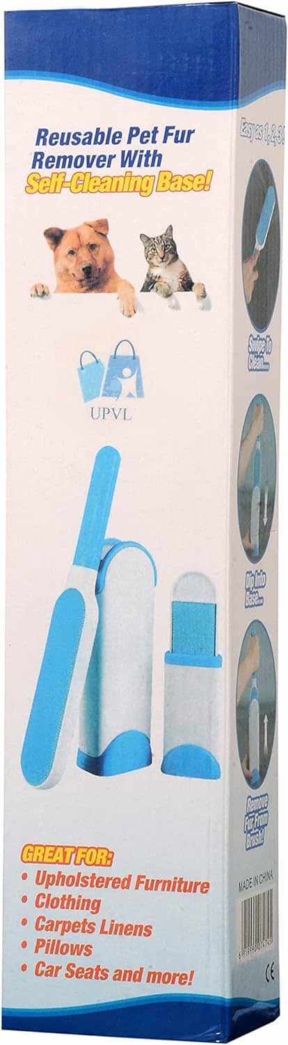 Brosse double face pour enlever les poils d’animaux, la poussière et les peluches, vêtements, meubles, canapé, tapis – فرشاة لإزالة شعر الحيوانات الأليفة والغبار والوبر - Divers - صورة 7