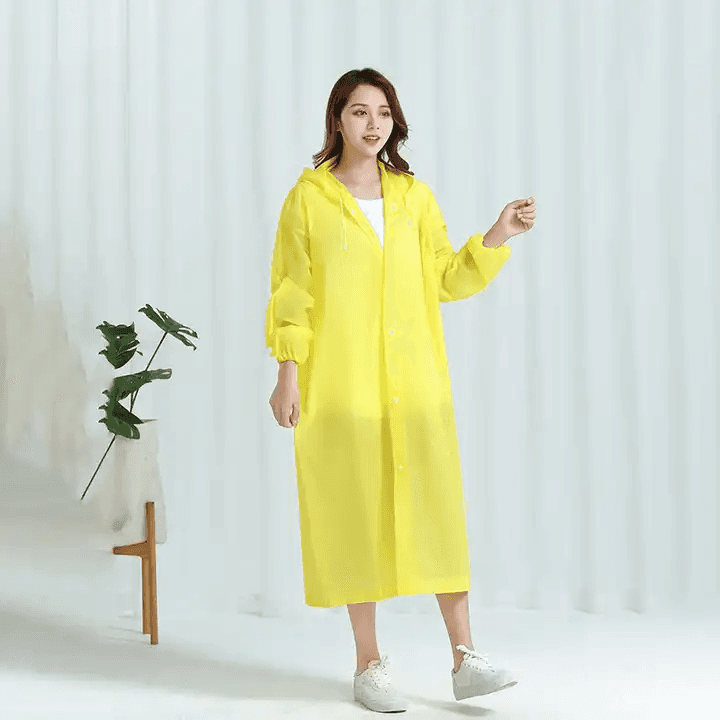 Manteau imperméable à capuche transparent, léger et réfléchissant, - Divers - صورة 14
