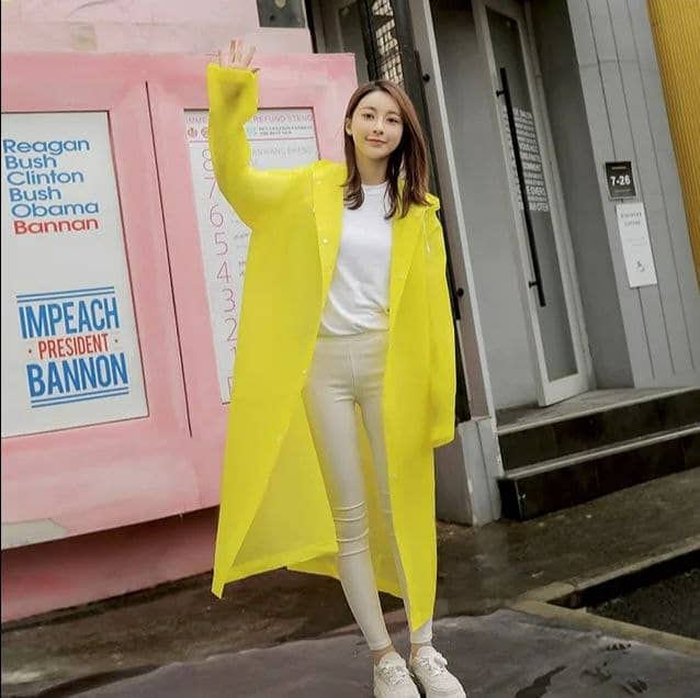 Manteau imperméable à capuche transparent, léger et réfléchissant, - Divers - صورة 17