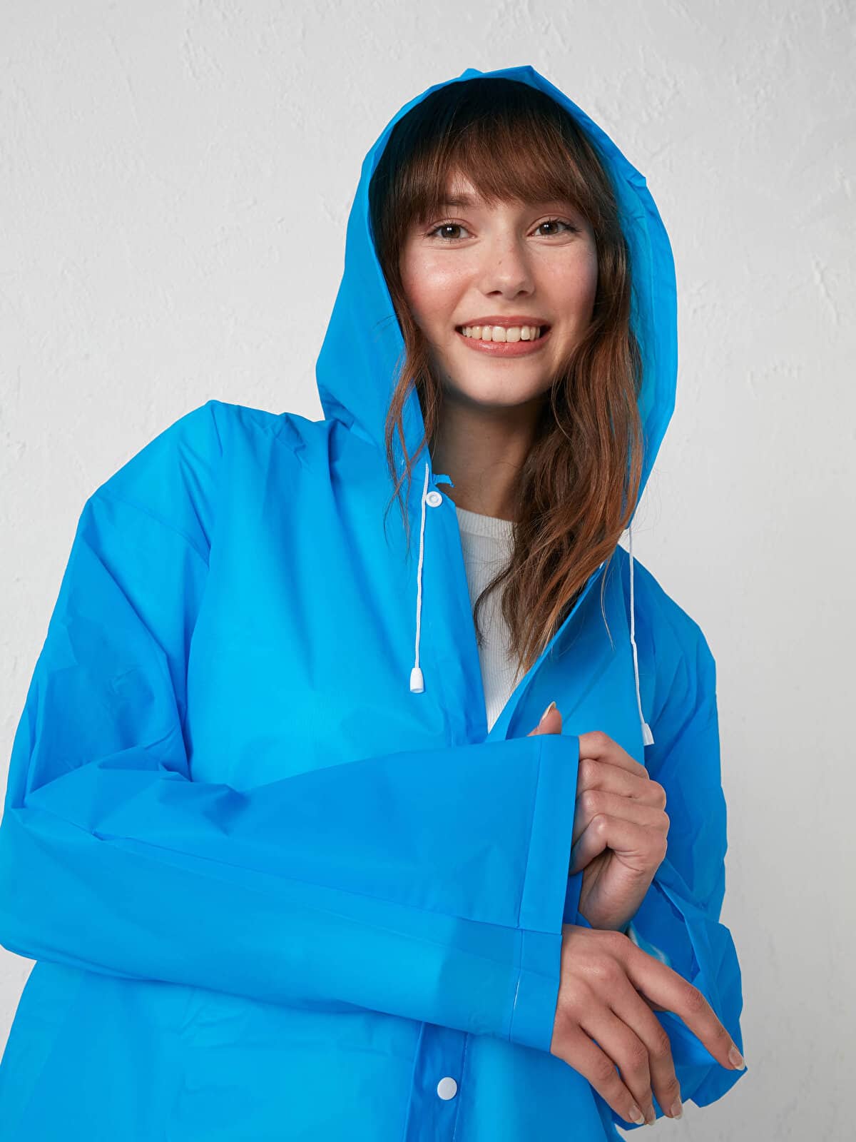Manteau imperméable à capuche transparent, léger et réfléchissant, - Divers - صورة 8