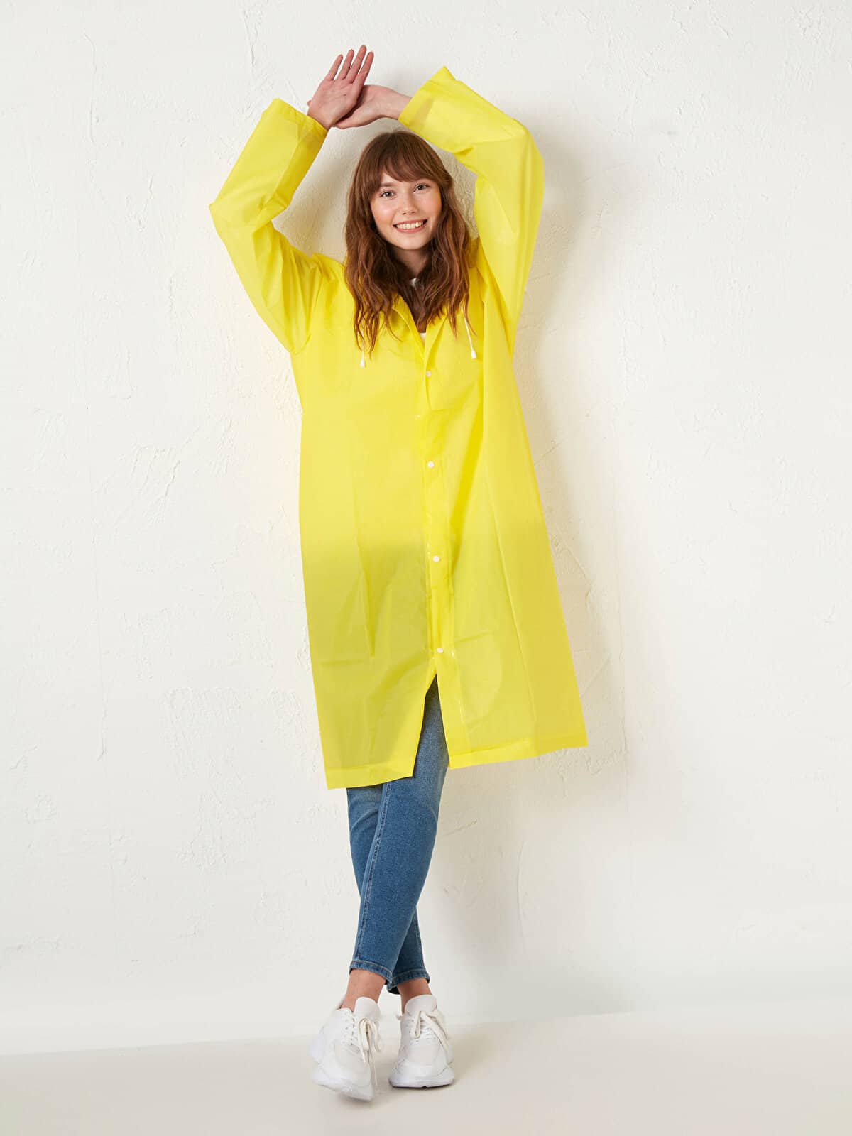 Manteau imperméable à capuche transparent, léger et réfléchissant, - Divers - صورة 9