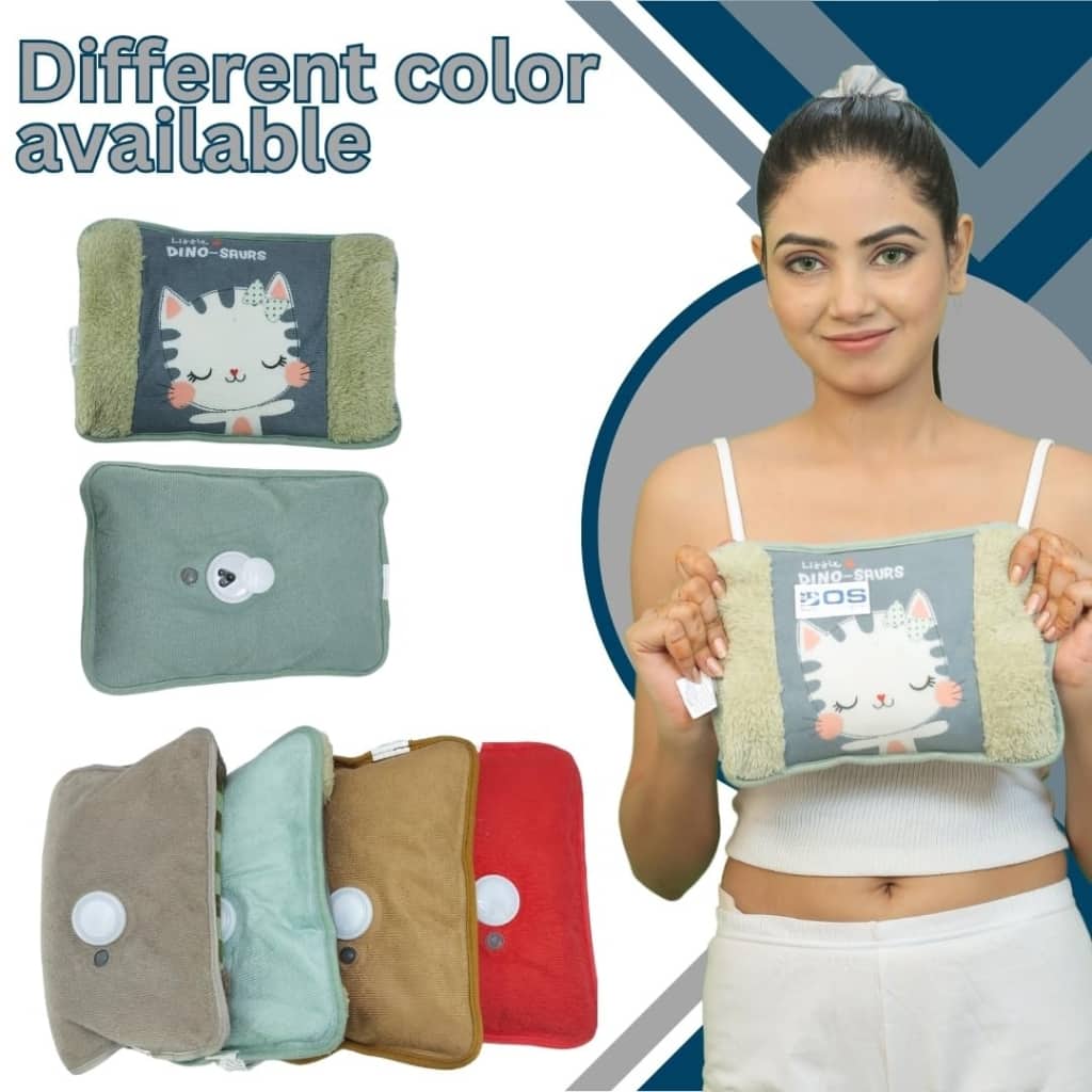 Oreiller d’eau chaude électrique auto-chauffant , pour Massage , douleurs musculaires – وسادة ماء ساخن كهربائية ذاتية التسخين لتدليك آلام العضلات - Soins et Beauté - صورة 8