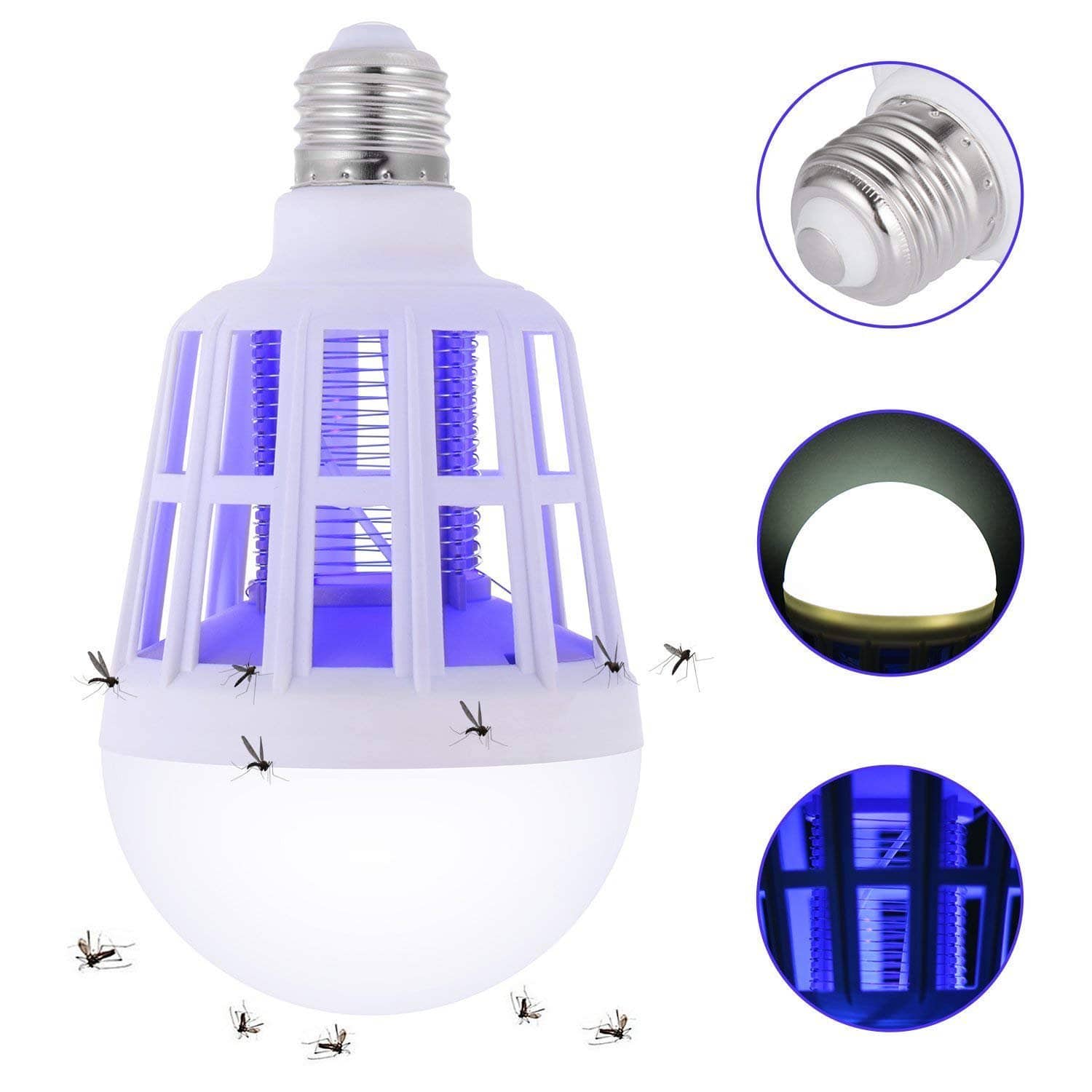 Ampoule LED Économique anti-moustiques 3 en 1 E27 AC220V - Électronique - صورة 2