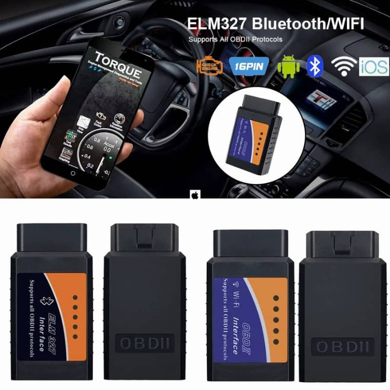 Outils de Diagnostic de Voiture, Scanner V1.5 OBD2, SAE J1850, Bluetooth/wifi, pour Android /ISO 9141 Vgate Icar2, Lecteur de Code - Accessoires Auto/Moto - صورة 6