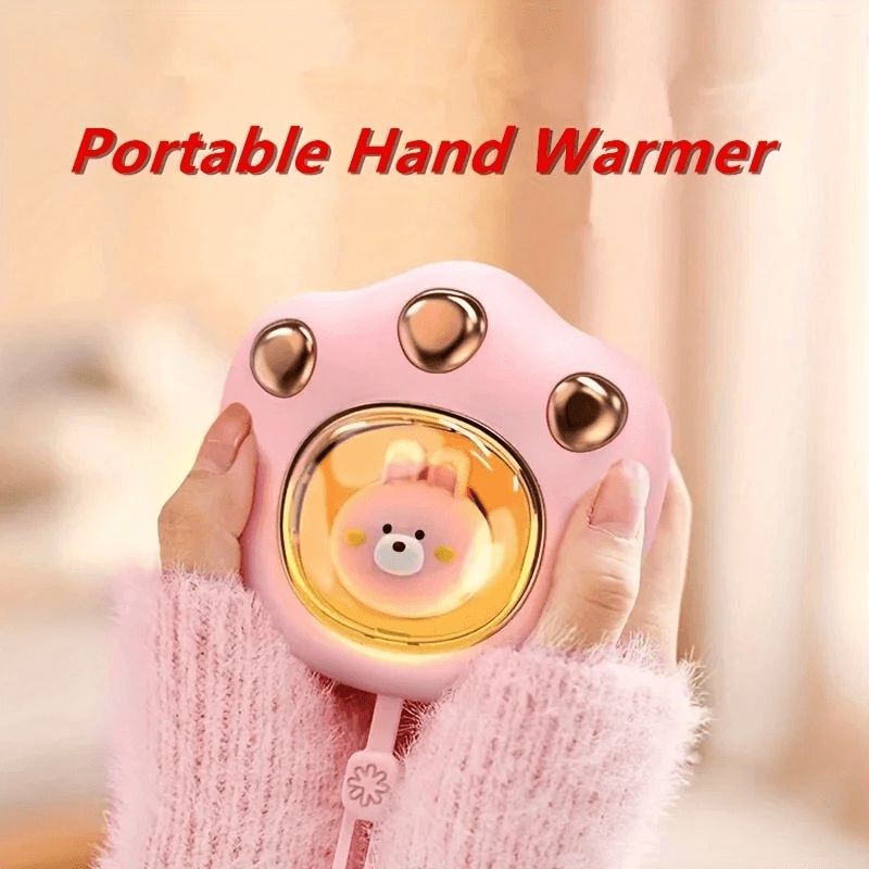 Chauffe-mains à griffes de chat mignon  portable batterie 1200mah - Électronique - صورة 2