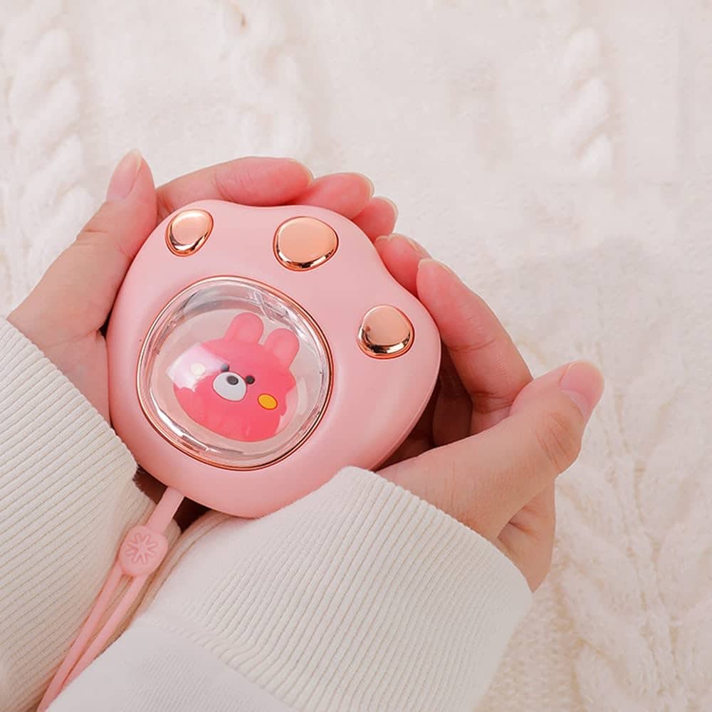 Chauffe-mains à griffes de chat mignon  portable batterie 1200mah - Électronique - صورة 5